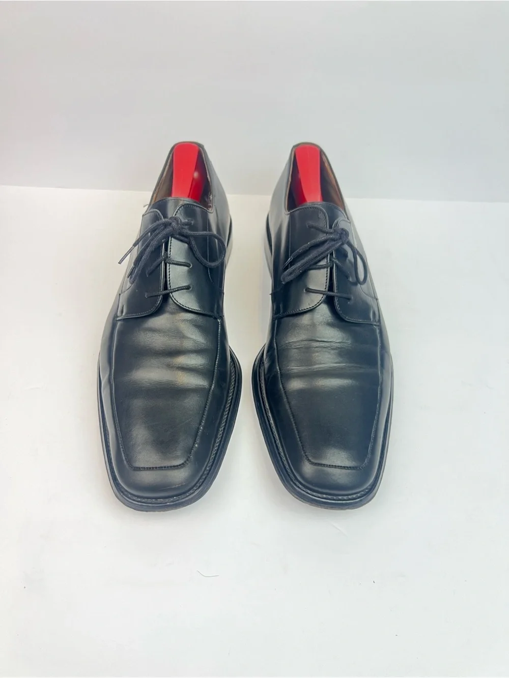 Mezlan Shoes Men’s Size 11M Black Oxfords Leather Lace Up Made In Spain